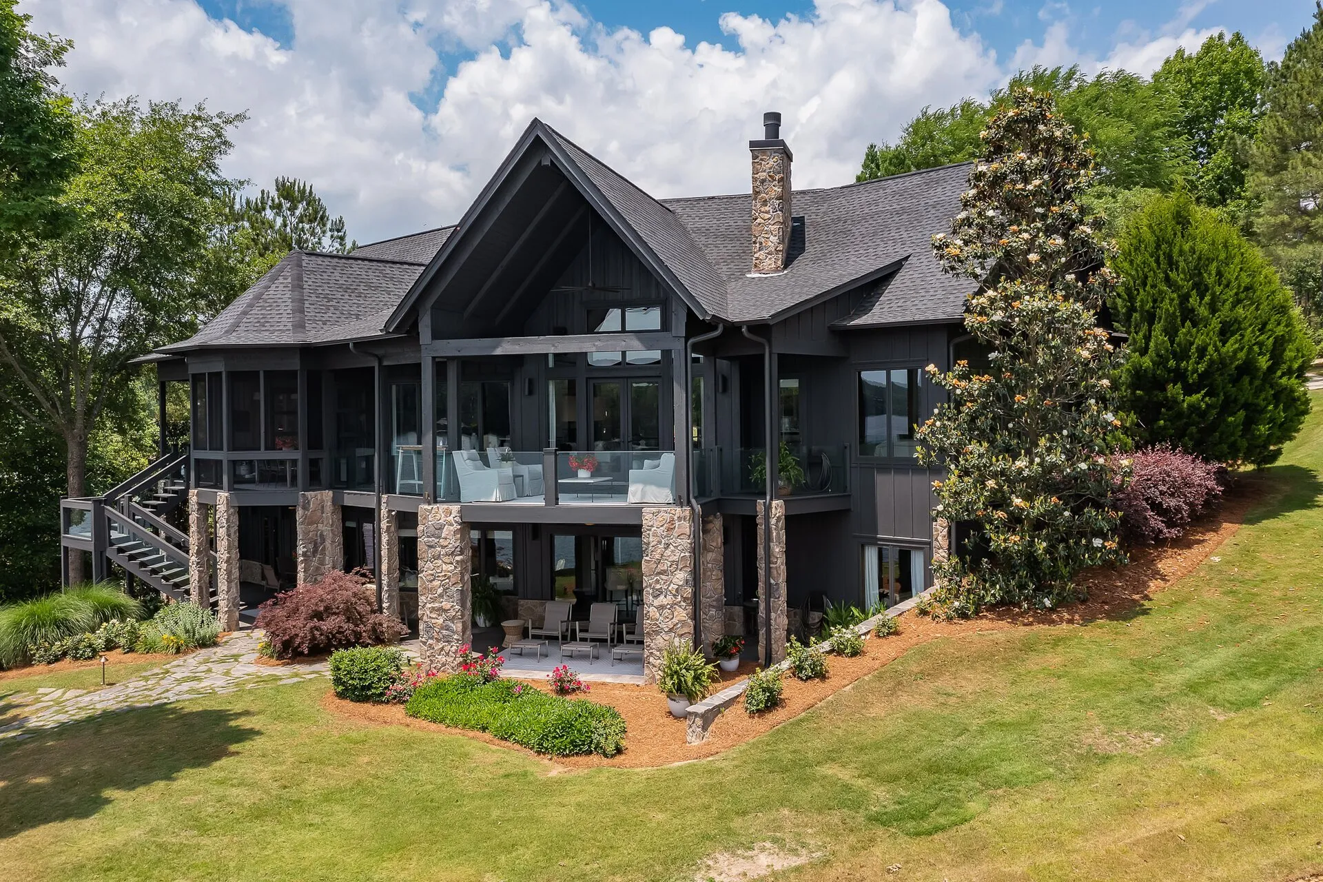 Aerial drone photography of a home paired with professional ground-level media for a complete listing package