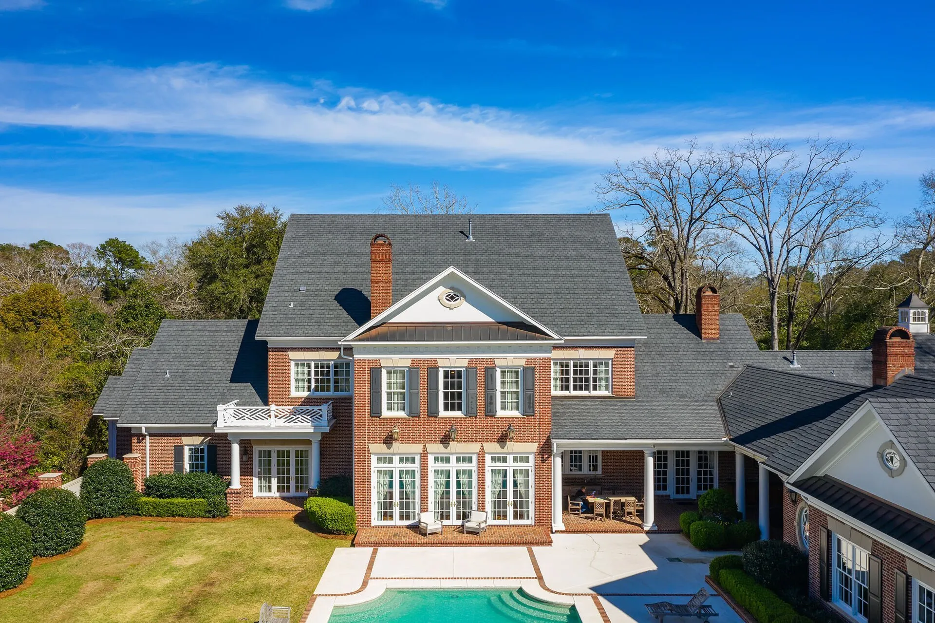Drone photography for real estate